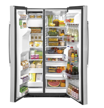 GE APPLIANCES GSS25IYNFS Ge 25.1 Cu. Ft. Side-by-side Refrigerator