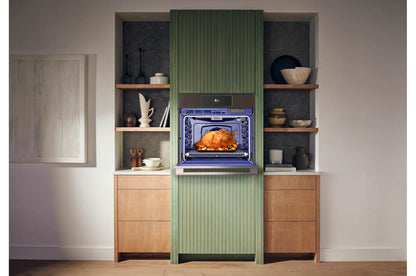 LG WSES4728F LG Studio 4.7 Cu. Ft. Smart Instaview Electric Single Built-in W...