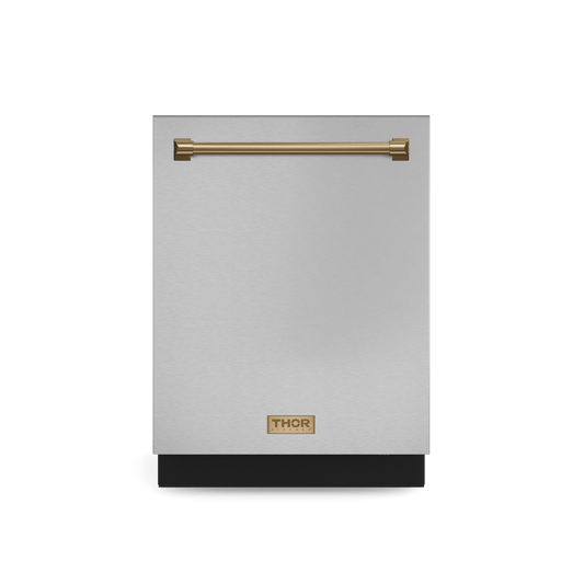 THOR KITCHEN DW24X8BA99BRZ 24 Inch Dishwasher Stainless Steel/bronze | Gordon Ramsay Series - ...