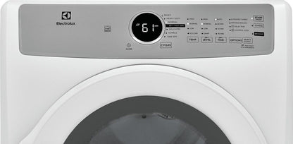 ELECTROLUX ELFE7337AW Electrolux Electric 8.0 Cu. Ft. Front Load Dryer
