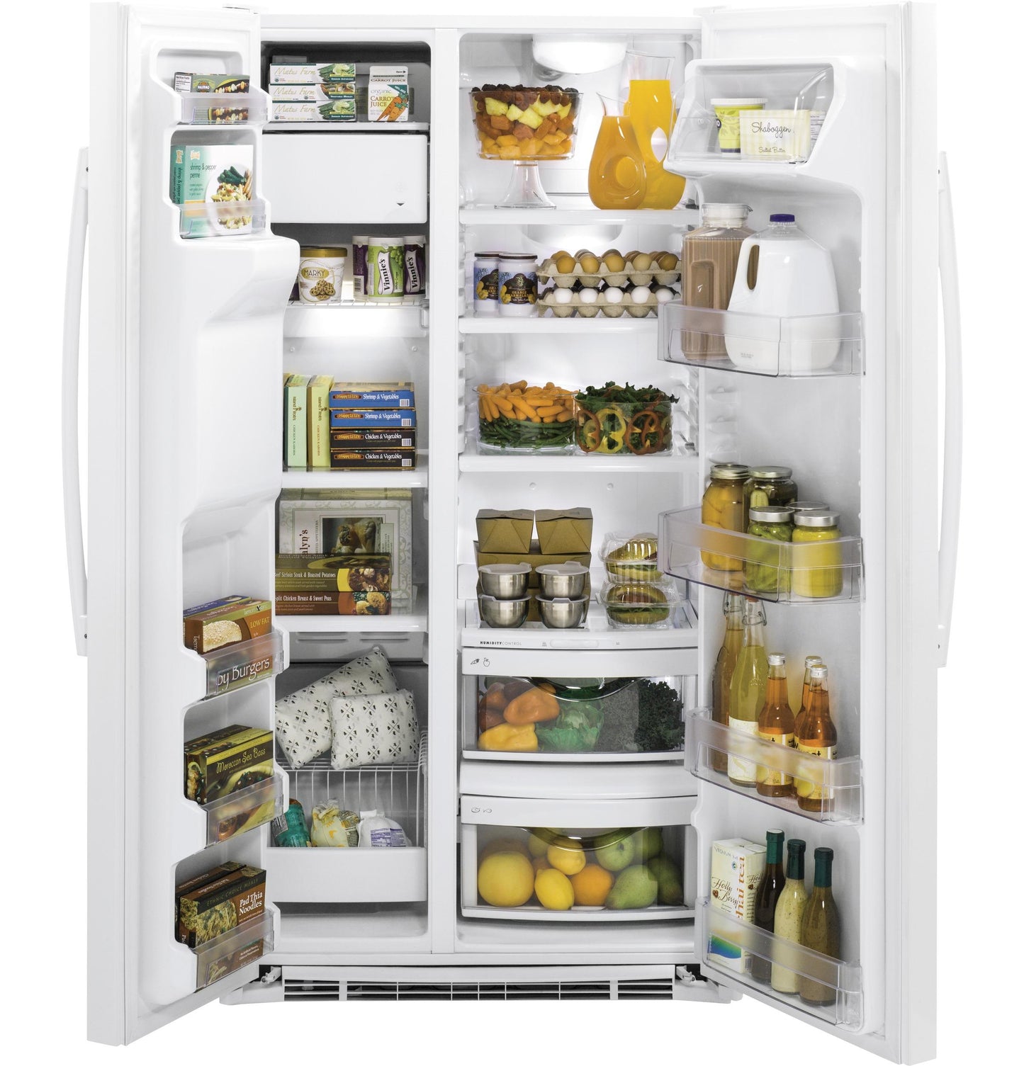 GE APPLIANCES GZS22DGJWW Ge 21.9 Cu. Ft. Counter-depth Side-by-side Refrigerator