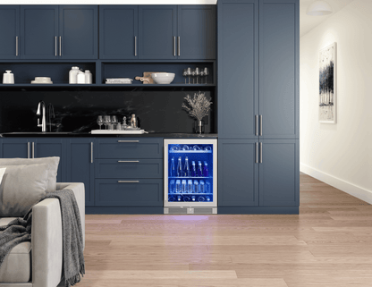 ZEPHYR PRB24C01CG Zephyr 24"" Single Zone Beverage Cooler
