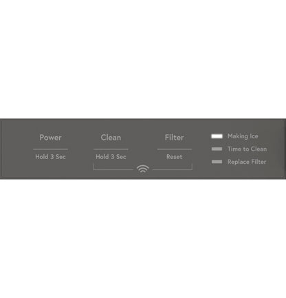 GE APPLIANCES UCC15NPRII GE Appliances Ice Maker 15-inch - Clear Ice