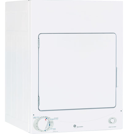GE APPLIANCES DSKS333ECWW GE Appliances Spacemaker 120v Stationary Electric Dryer