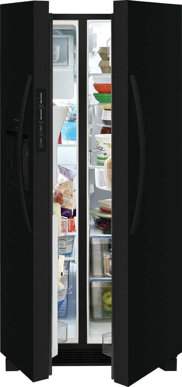 FRIGIDAIRE FRSS2323AB Frigidaire 22.3 Cu. Ft. 33'' Standard Depth Side By Side Refrigerator