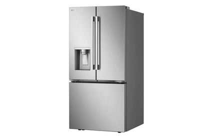 LG LF25H6330S 25 CU.FT. 3-door French Door Refrigerator With New Hybrid Handle DE...