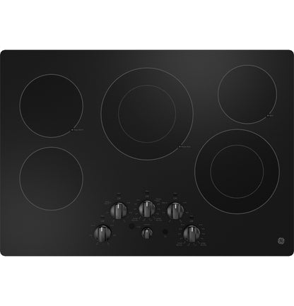 GE APPLIANCES JEP5030DTBB Ge 30"" Built-in Knob Control Electric Cooktop