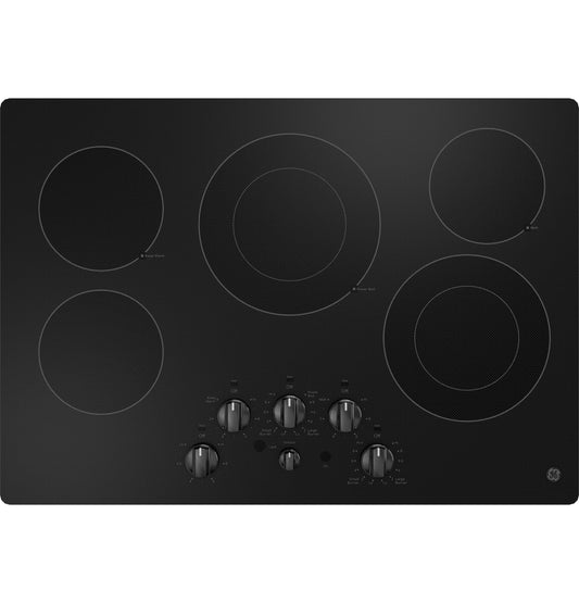 GE APPLIANCES JEP5030DTBB Ge 30"" Built-in Knob Control Electric Cooktop