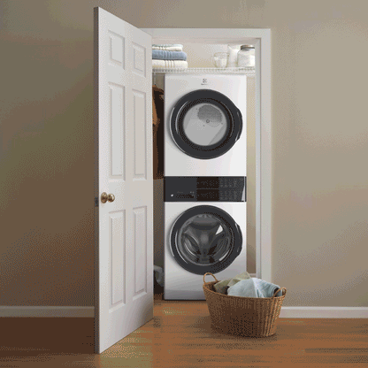 ELECTROLUX ELTG7300AW Electrolux Laundry Tower Single Unit Front Load 4.4 Cu. Ft. WAS...