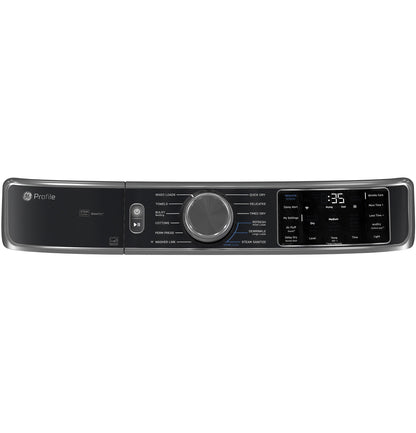 GE APPLIANCES PFD95ESPWGN GE Profile Energy Star 7.8 Cu. Ft. Capacity Smart Front LOAD...
