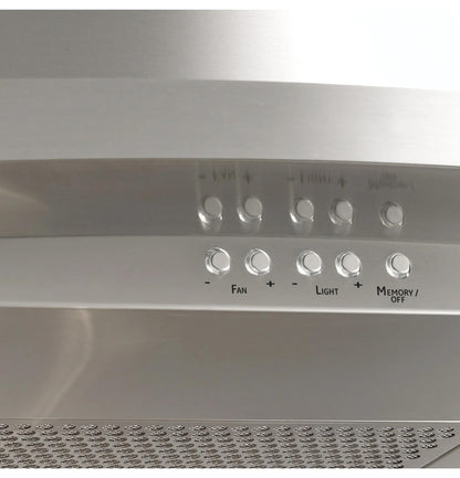 GE APPLIANCES UVW7361SWSS GE Appliances 36"" Wall-mount Chimney Hood