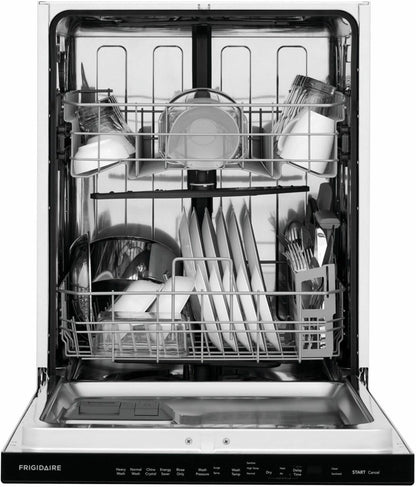 FRIGIDAIRE FDSP4401AS Frigidaire 24"" Stainless Steel Tub Built-in Dishwasher