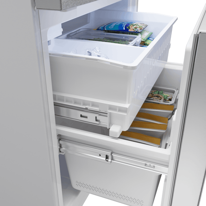 BOSCH B33CM10SNS 100 Series, Free-standing Fridge-freezer With Freezer At Bottom, BR...