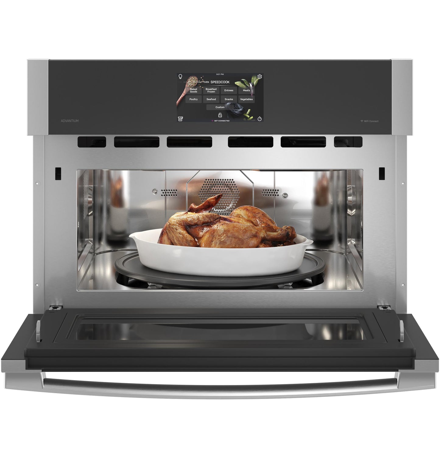 GE APPLIANCES PSB9100SVSS GE Profile 27"" Single Wall Oven With 120v Advantium Technology