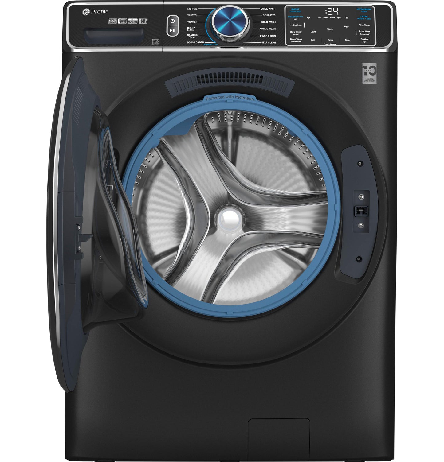 GE APPLIANCES PFW950SPTDS GE Profile 5.3 Cu. Ft. Capacity Smart Front Load Energy STAR...