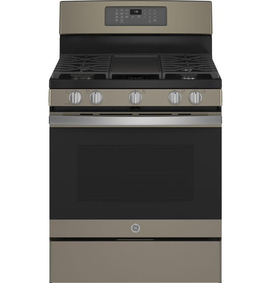 GE APPLIANCES JGB735EPES Ge 30"" Free-standing Gas Convection Range With Air Fry