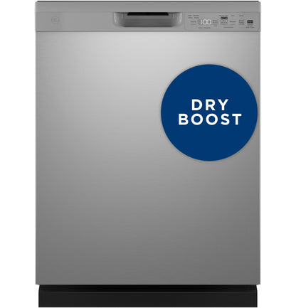 GE APPLIANCES GDF550PSRSS Ge Front Control With Plastic Interior Dishwasher With Sanitize ...