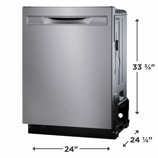 FRIGIDAIRE GDSP4715AF Frigidaire Gallery 24"" Stainless Steel Tub Built-in Dishwasher WITH...