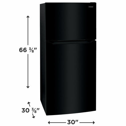 FRIGIDAIRE FFHT1835VB Frigidaire 18.3 Cu. Ft. Top Freezer Refrigerator