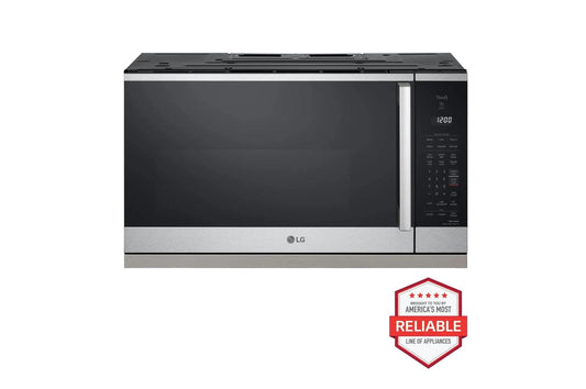 LG MVEL2125X 2.1 Cu. Ft. Smart Over-the-range Microwave Oven With EXTENDAVENT...