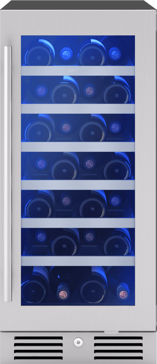 ZEPHYR PRW15C01CG Zephyr 15"" Single Zone Wine Cooler