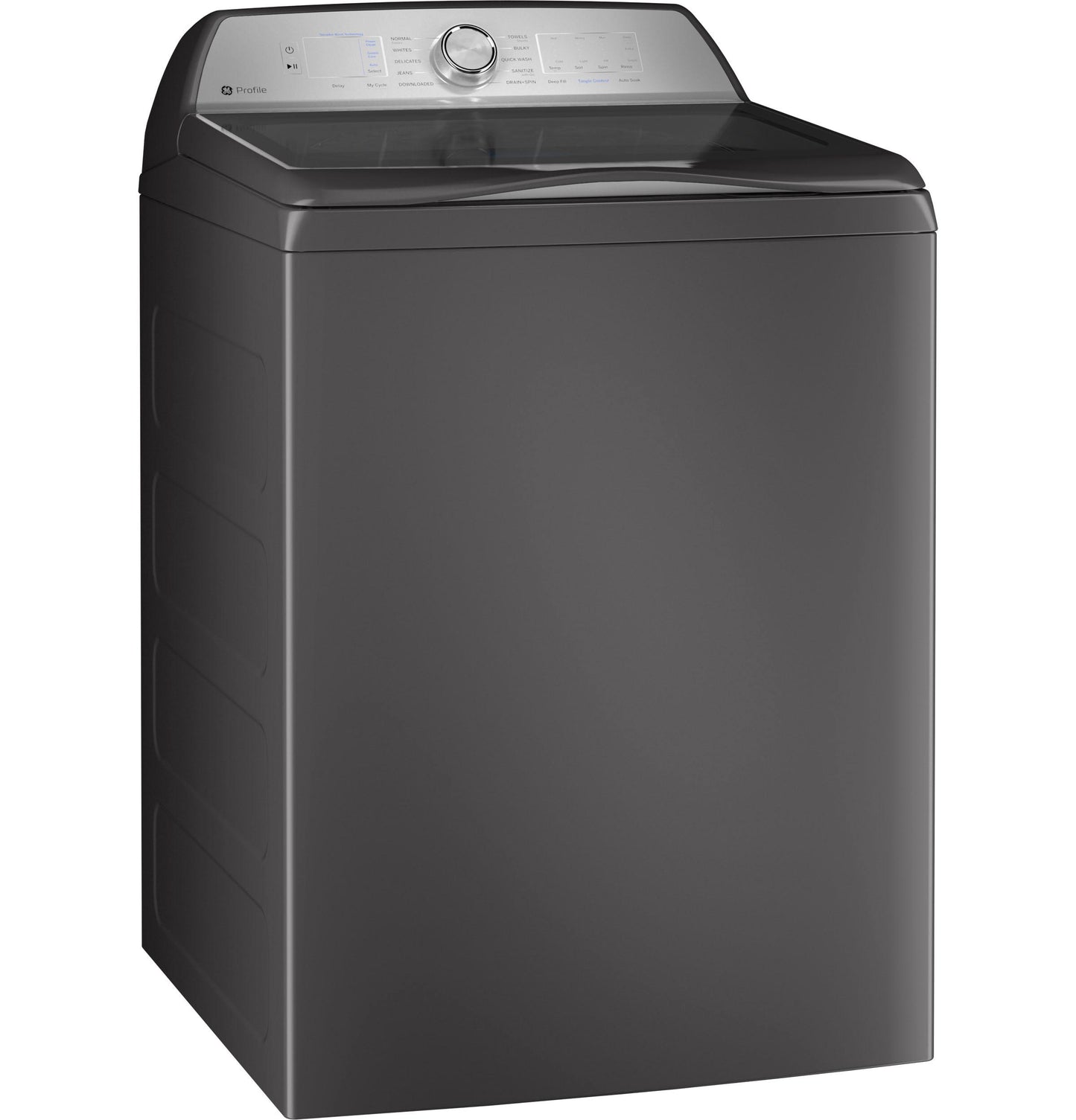 GE APPLIANCES PTW605BPRDG GE Profile 4.9 Cu. Ft. Capacity Washer With Smarter Wash TECHNO...