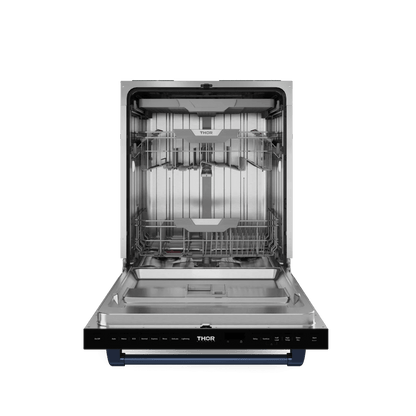 THOR KITCHEN DW24X8BA00BLU 24 Inch Dishwasher Stainless Black/navy Blue | Gordon Ramsay SERIES...