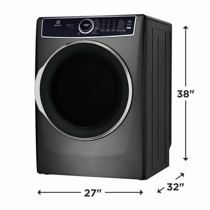 ELECTROLUX ELFG7637AT Electrolux Gas 8.0 Cu. Ft. Front Load Dryer