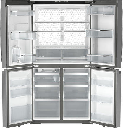 GE APPLIANCES PAE28BYTFS GE Profile Energy Star 28.3 Cu. Ft. Quad-door Refrigerator W...