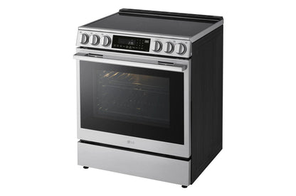LG LSEL6337XE 6.3 Cu. Ft. Smart Electric Slide-in Range With Instaview, PROBAK...