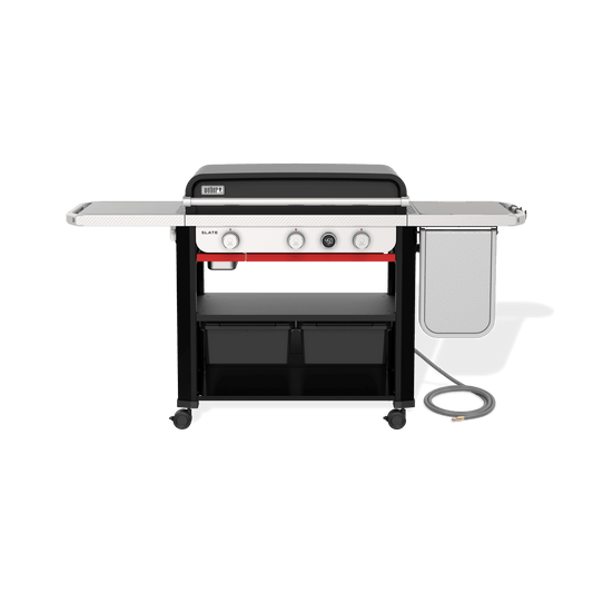 WEBER 1500420 Slate 30"" Rust-resistant Griddle With Extendable Side Table (NA...