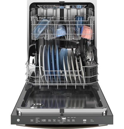 GE APPLIANCES GDT650SMVES Ge Fingerprint Resistant Top Control With Stainless Steel INTERI...