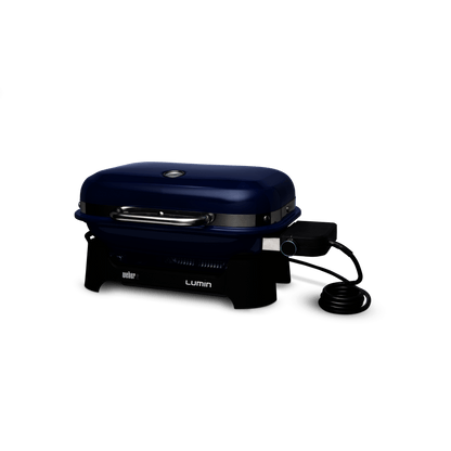 WEBER 91300901 Weber Lumin Compact Electric Grill - Deep Ocean Blue