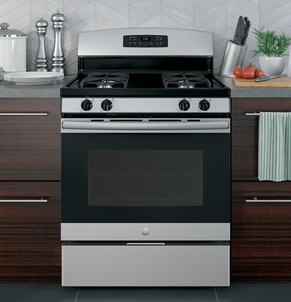 GE APPLIANCES JGB635REKSS Ge 30"" Free-standing Gas Range