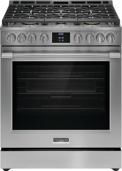FRIGIDAIRE PCFG3080AF Frigidaire Professional 30"" Gas Range With No Preheat and Air Fry