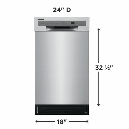 FRIGIDAIRE FFBD1831US Frigidaire 18"" Built-in Dishwasher