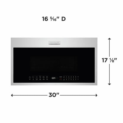 FRIGIDAIRE GMOS1968AF Frigidaire Gallery 1.9 Cu. Ft. Over-the Range Microwave With Air Fry