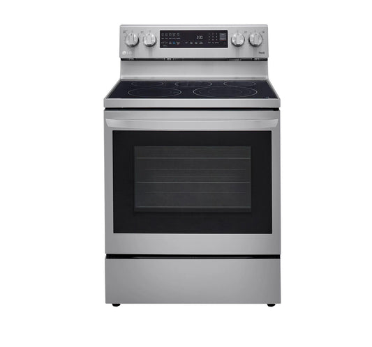 LG LREL6325F LG 6.3 Cu Ft. Electric Single Thinq Instaview Range With Air Fry