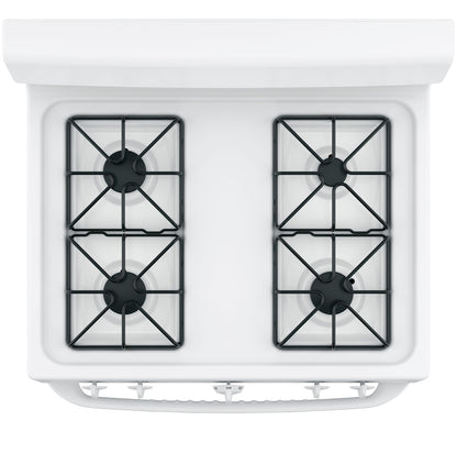 HOTPOINT RGBS300DMWW Hotpoint 30"" Free-standing Gas Range