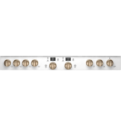 CAFE C2Y486P4TW2 Cafe 48"" Smart Dual-fuel Commercial-style Range With 6 BURNER...