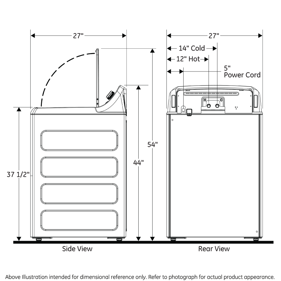 GE APPLIANCES VTW525ASRWB Ge 4.2 Cu. Ft. Capacity Commercial Washer With Stainless Steel B...