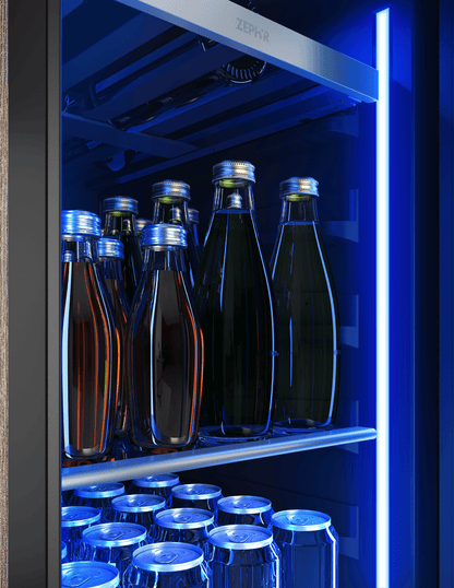 ZEPHYR PRB15C01CG Zephyr 15"" Single Zone Beverage Cooler