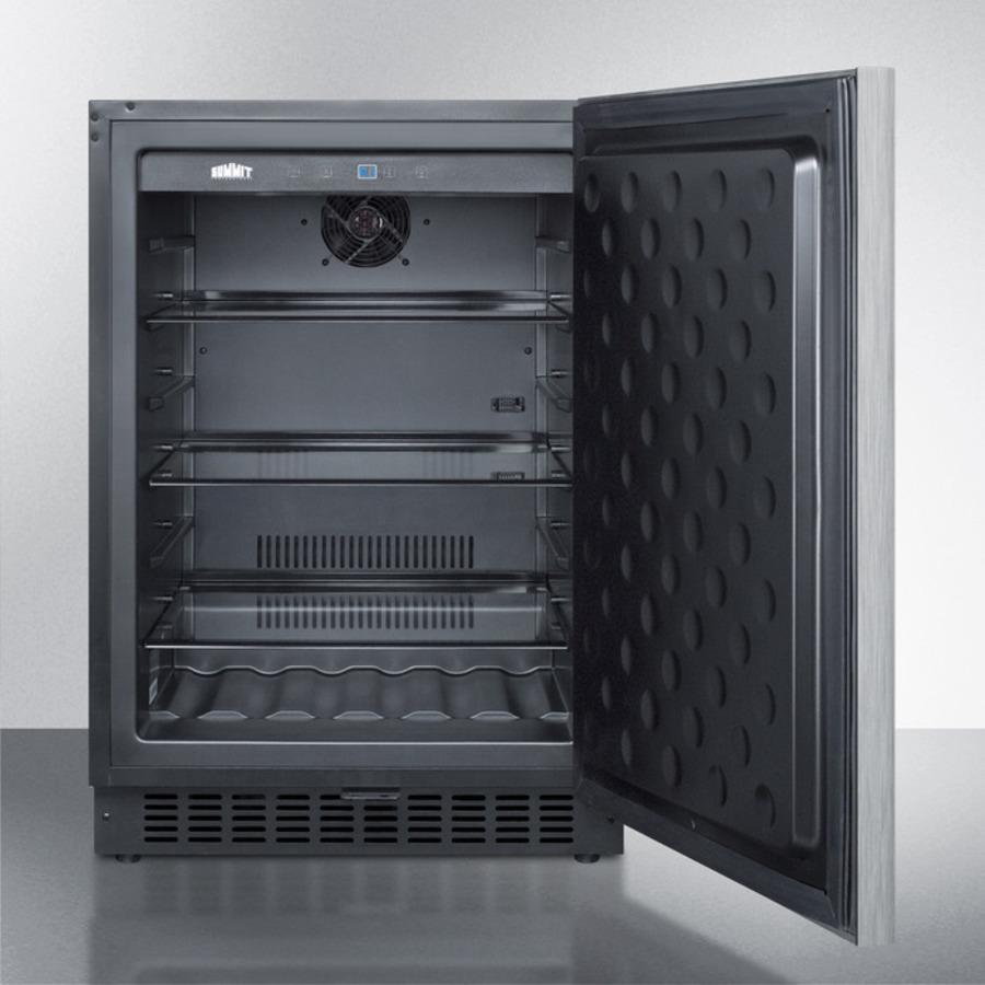 SUMMIT FF64BXCSSHH Built-in Undercounter All-refrigerator for Residential or COMMERCIA...