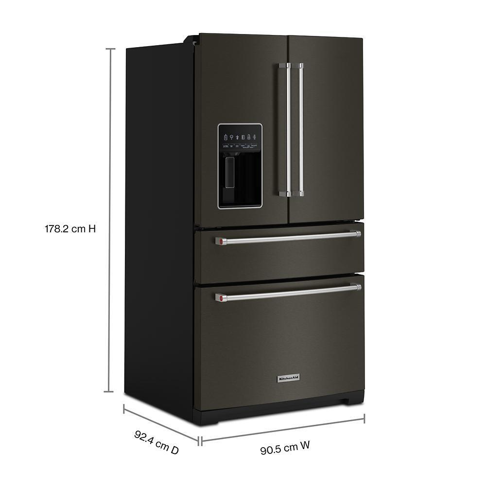 KITCHENAID KRMF536RBS 26.2 Cu. Ft. Multi-door French Door Refrigerator With Platinum INTE...