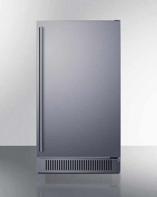 SUMMIT BIM182ADA Summit 18"" Wide Clear Icemaker, Ada Compliant