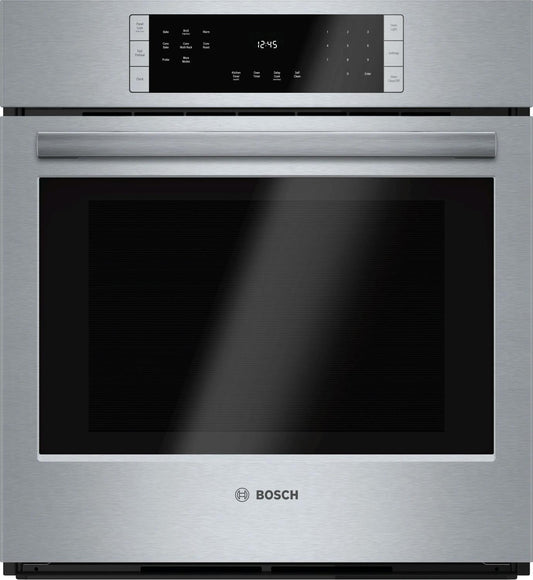 BOSCH HBN8451UC Bosch 27"" Single Wall Oven 800 Series - Stainless Steel