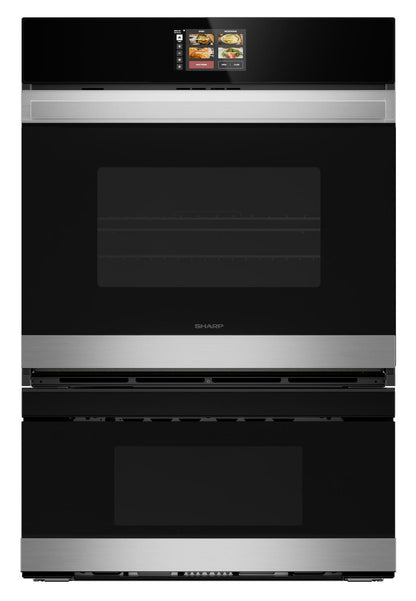 SHARP SWB3085HS Sharp Convection Wall Oven With Microwave Drawer Oven