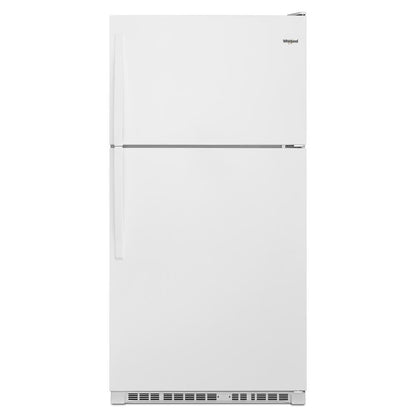 WHIRLPOOL WRT311FZDW White Whirlpool 33"" Wide Top-freezer Refrigerator With Ez CONNEC...