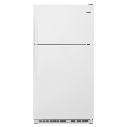 WHIRLPOOL WRT311FZDW White Whirlpool 33"" Wide Top-freezer Refrigerator With Ez CONNEC...