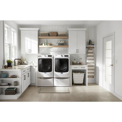MAYTAG MED5630HW Maytag Front Load Electric Dryer With Extra Power and Quick Dry ...